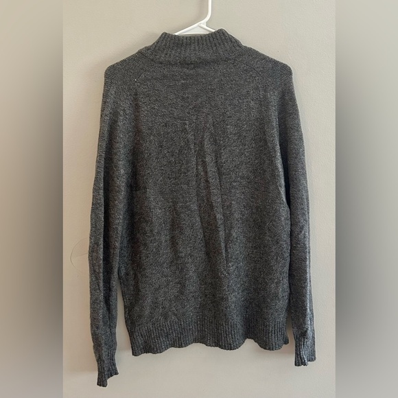 Smartwool Men's Sparwood Half Zip Merino Wool Sweater Gray Heather | Size S - Picture 5 of 9